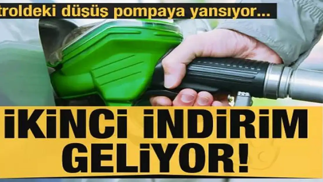 Petroldeki düşüş pompaya yansıyor! İkinci indirim geliyor