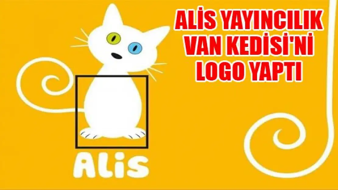 ALİS YAYINCILIK VAN KEDİSİ'Nİ LOGO YAPTI