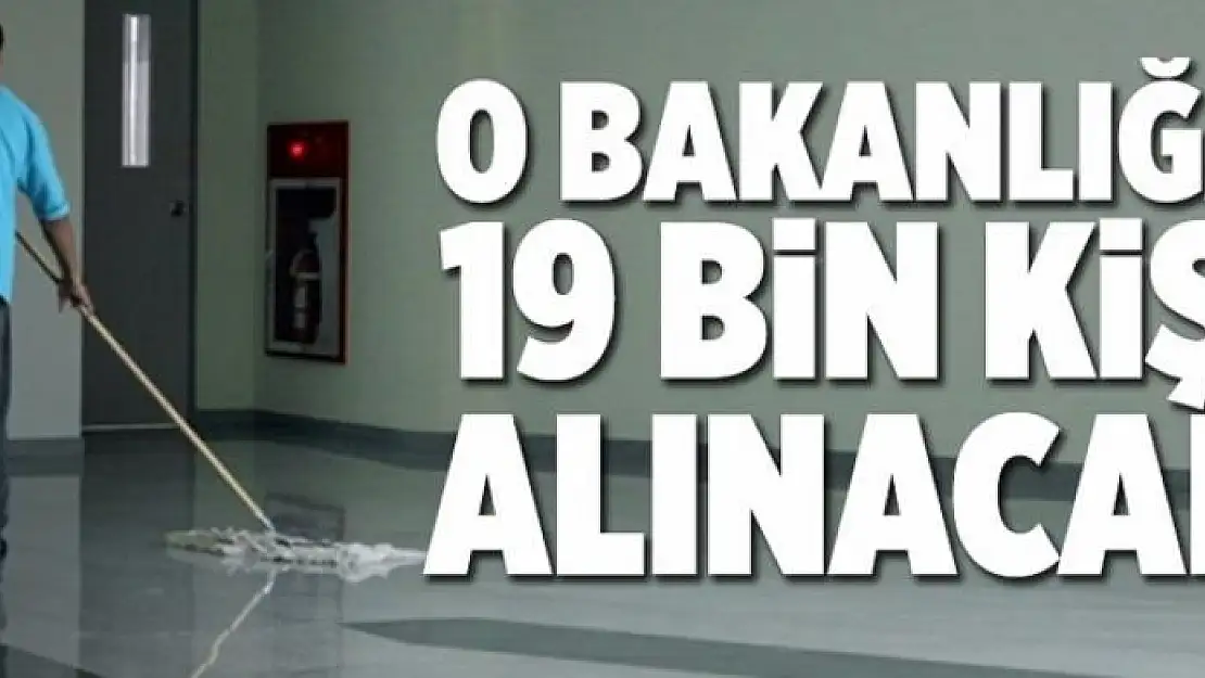 Sağlık Bakanlığı'na 19 bin işçi aranıyor 