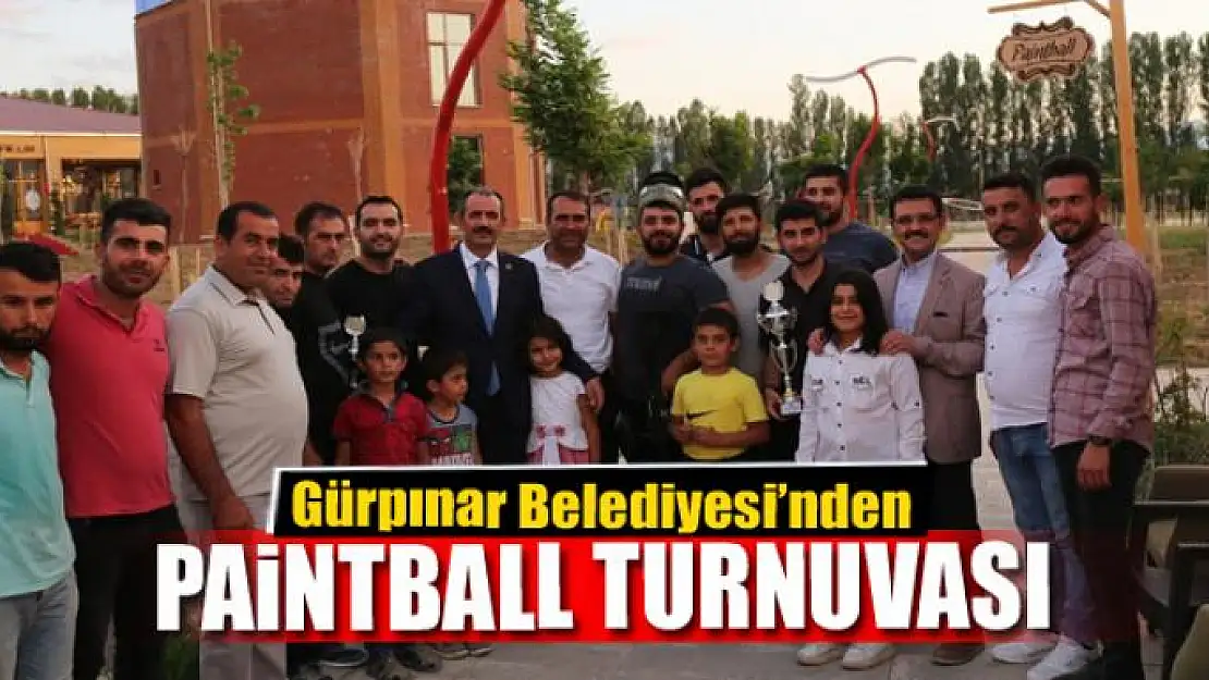 Gürpınar'da Paintball Turnuvası