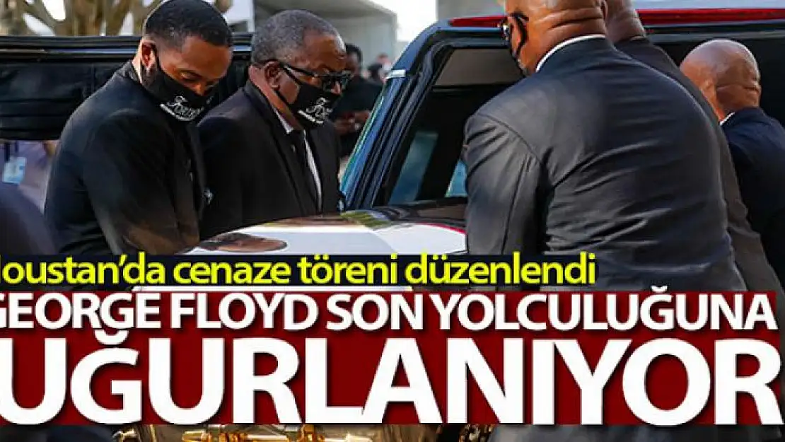 Floyd için son yolculuğuna uğurlanacağı Houstan'da cenaze töreni