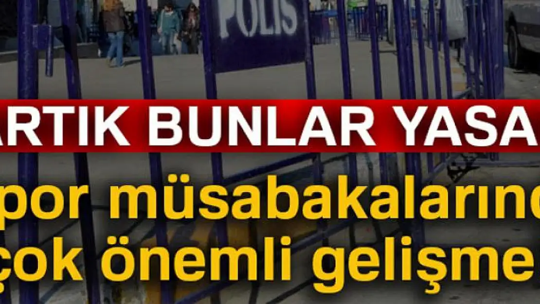 Spor müsabakalarında güvenlik risk analizine göre planlanacak