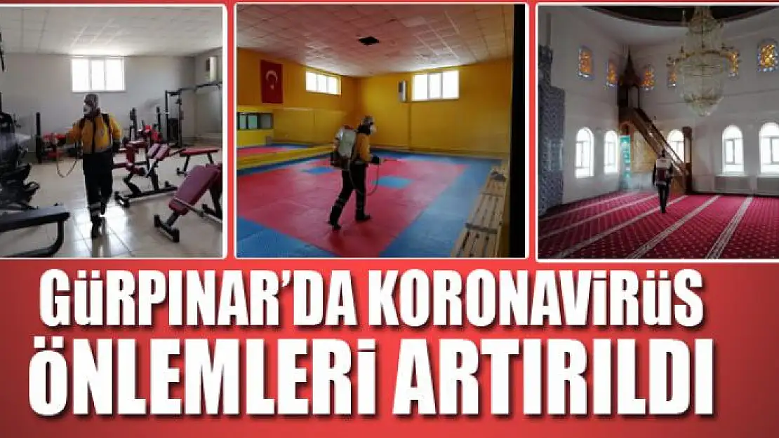 Gürpınar'da koronavirüs önlemleri artırıldı