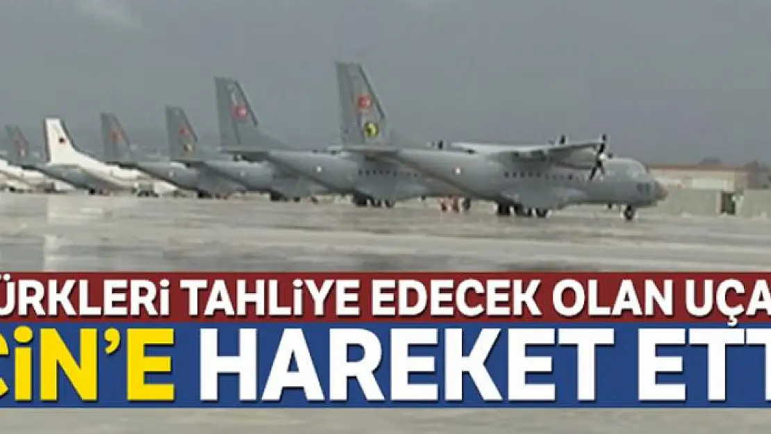 Wuhan'daki Türk vatandaşlarını tahliye edecek uçak yola çıktı