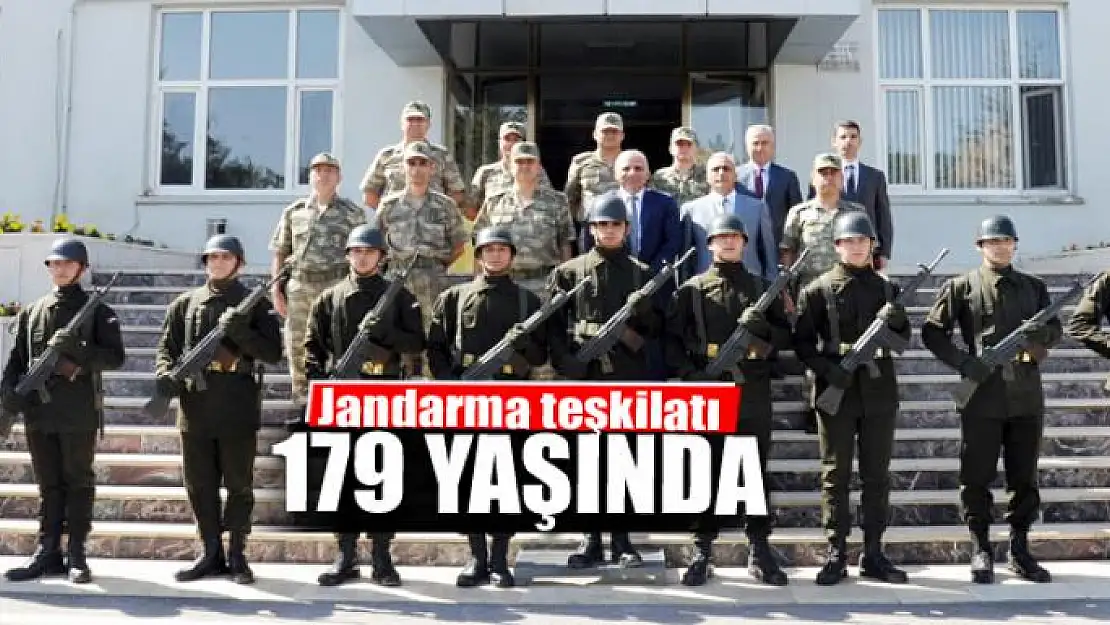 Jandarma teşkilatının 179. yılı
