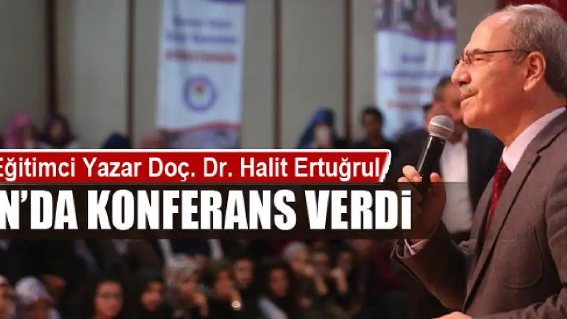 Van'da 'Kendini Arayan Adam' konferansı