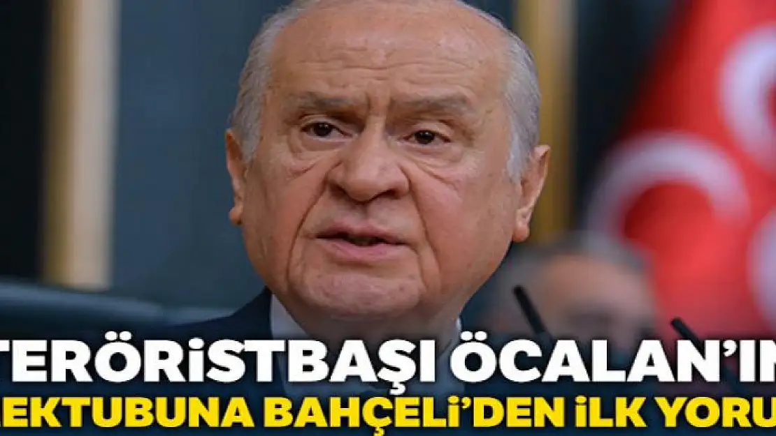 Bahçeli'den teröristbaşı Öcalan'ın İstanbul çağrısına ilişkin açıklama