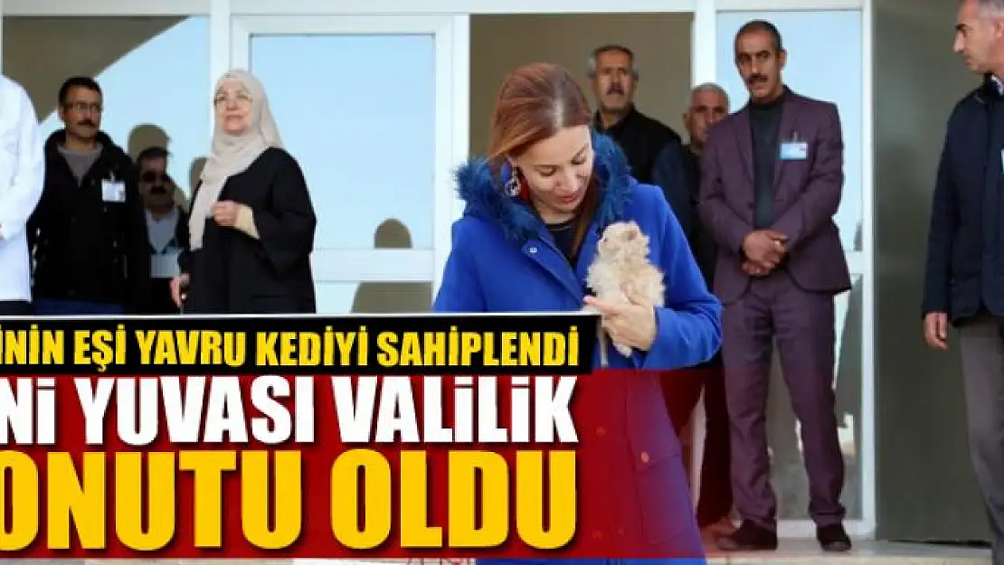 YENİ YUVASI VALİLİK KONUTU OLDU