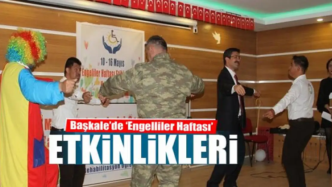 Başkale'de 'Engelliler Haftası' etkinlikleri