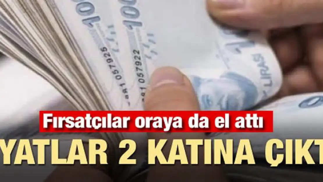 Fırsatçılar oraya da el attı! Fiyatlar 2 katı zamlandı