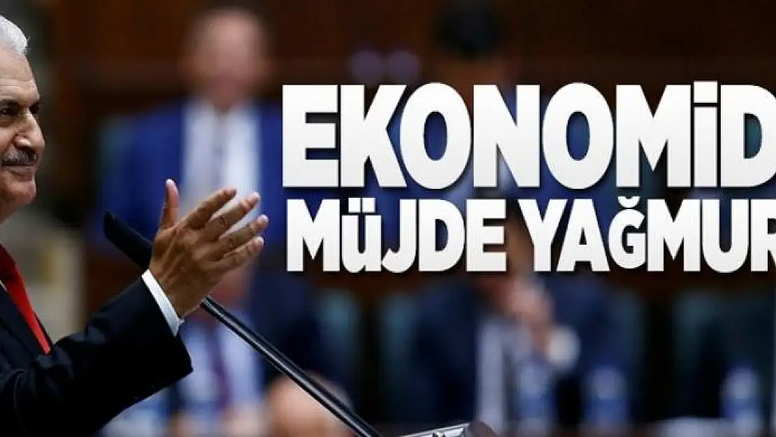 Başbakan Yıldırım'dan müjde yağmuru  