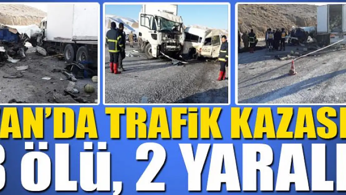 Van'da trafik kazası: 8 ölü 