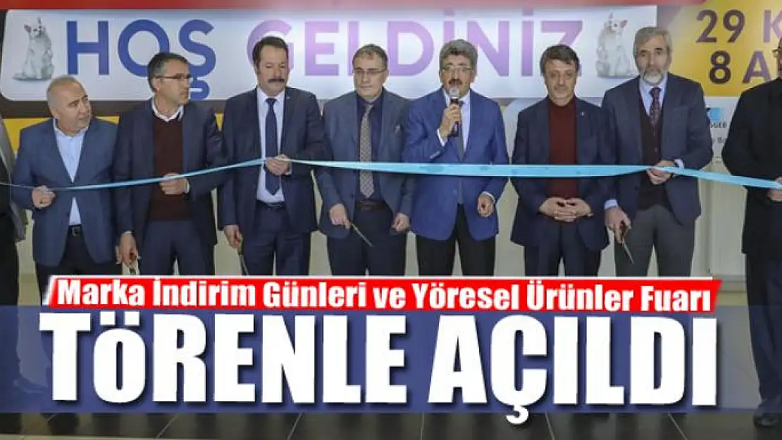 Van'da Marka İndirim Günleri ve Yöresel Ürünler Fuarı Açıldı