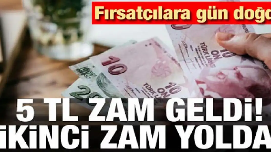 Fırsatçılara gün doğdu! 5 TL zam geldi