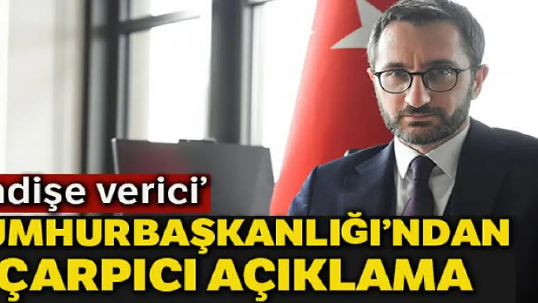 Cumhurbaşkanlığı İletişim Başkanı Altun'dan 'Cemal Kaşıkçı' açıklaması