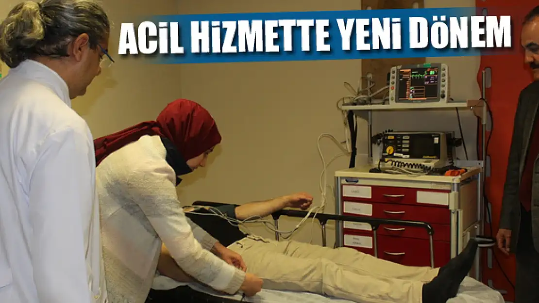 ACİL HİZMETTE YENİ DÖNEM