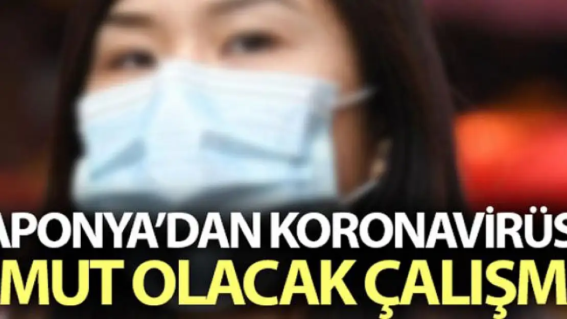 Japonya'dan korona virüsüne karşı umut olacak çalışma