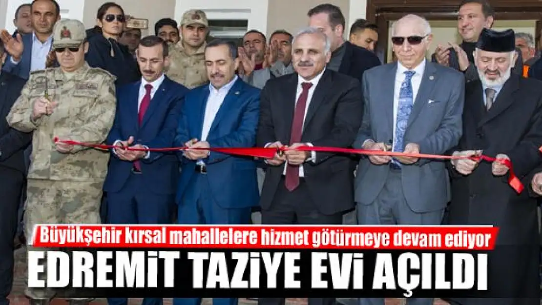 EDREMİT TAZİYE EVİ AÇILDI