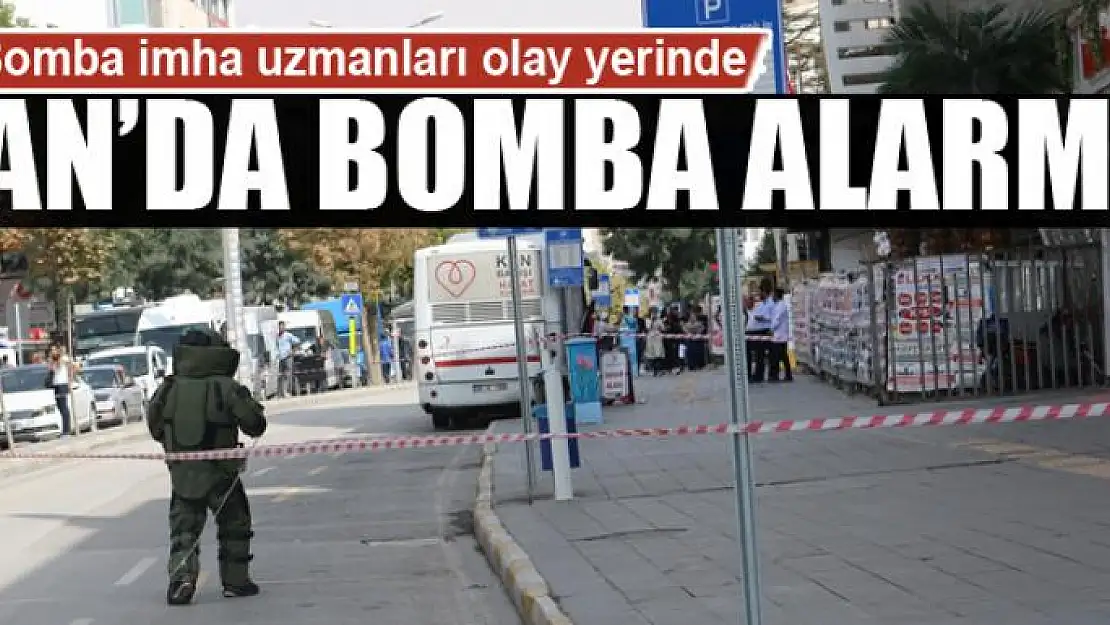 Van'da bomba alarmı 