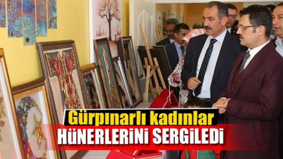 Gürpınarlı kadınlar hünerlerini sergiledi