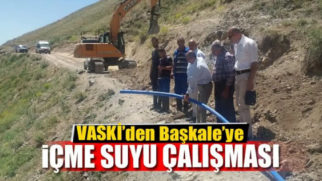 VASKİ'den içme suyu çalışması