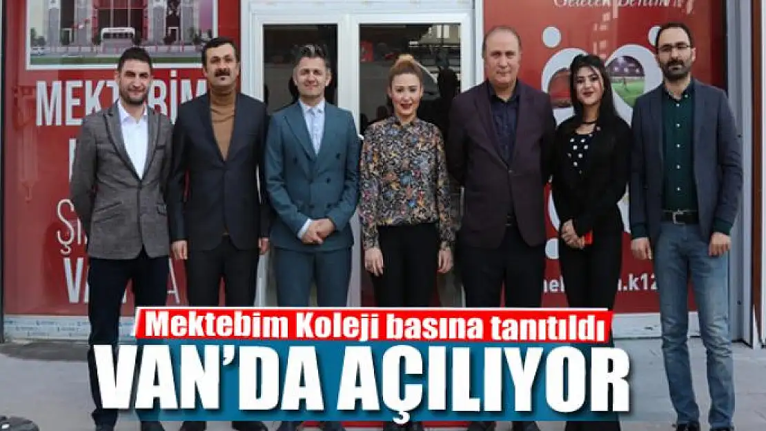 Mektebim Koleji Van'da açılıyor