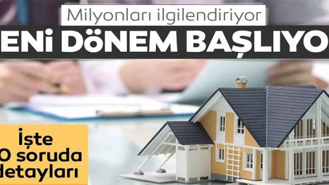 Konut fiyatında yeni dönem başlıyor