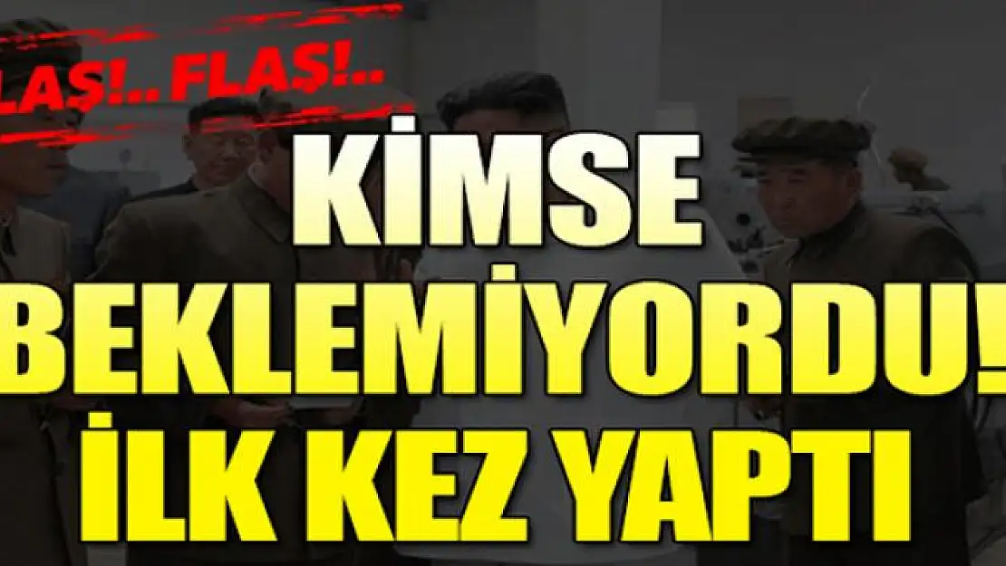 Kimse beklemiyordu, ilk kez yaptı!