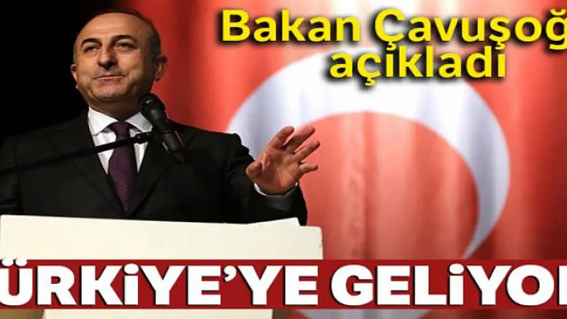 Bakan Çavuşoğlu açıkladı: James Jeffrey Türkiye'ye geliyor