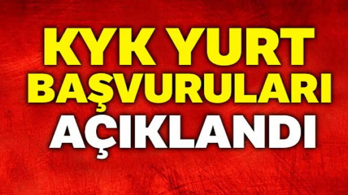 2019-2020 KYK yurt başvuruları açıklandı