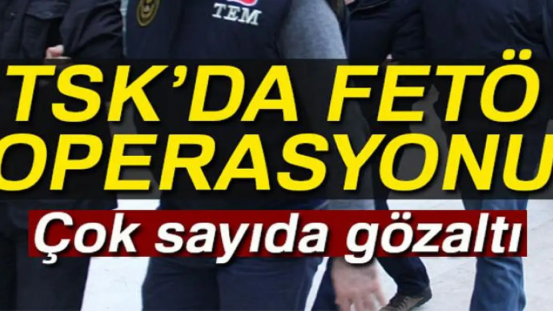 FETÖ'nün TSK yapılanmasına operasyon: 24 gözaltı