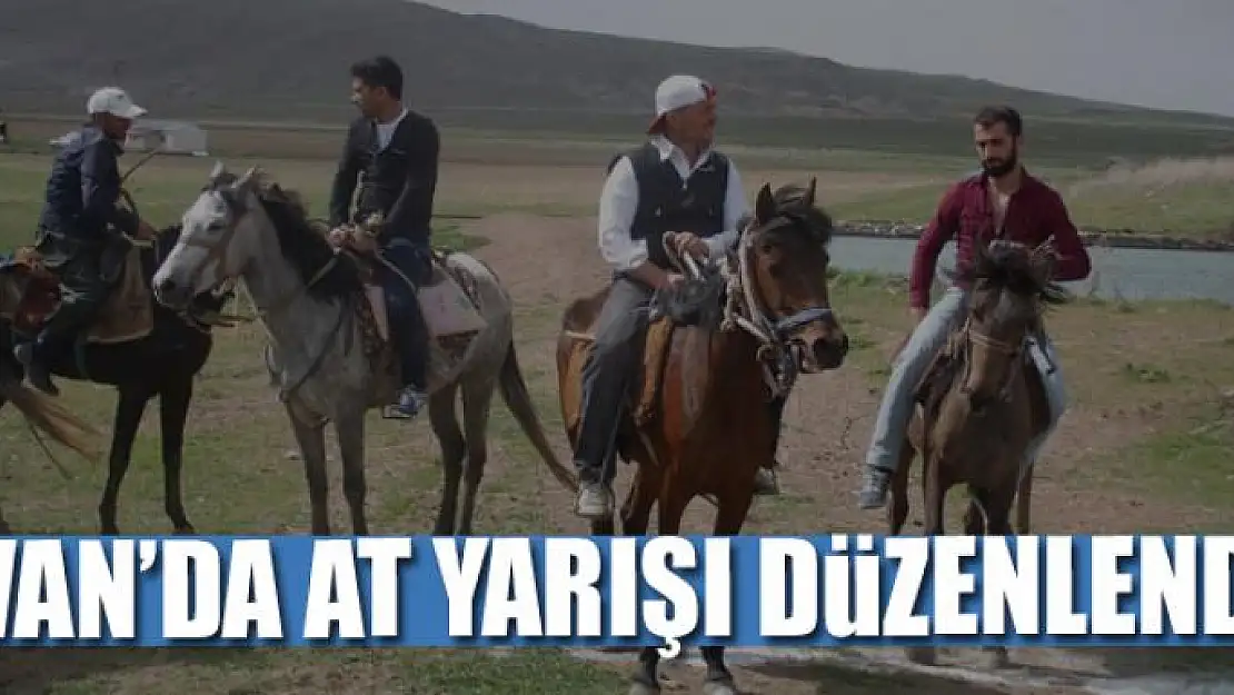 VAN'DA AT YARIŞI DÜZENLENDİ