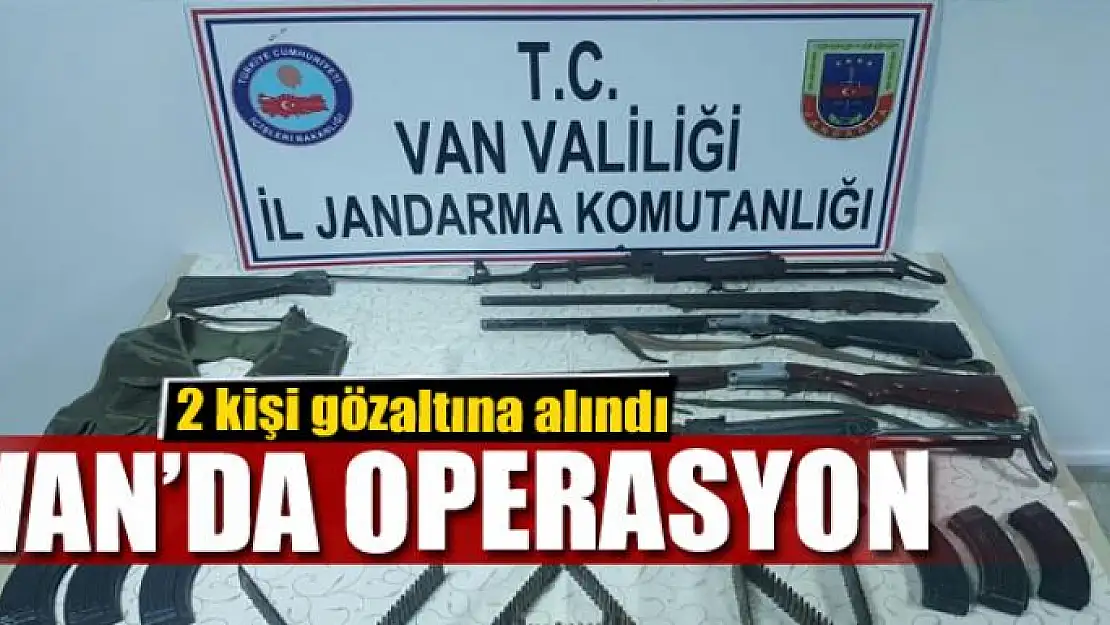 Van'da operasyon