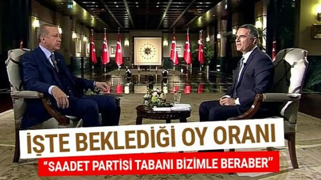 Cumhurbaşkanı Erdoğan'dan anket açıklaması