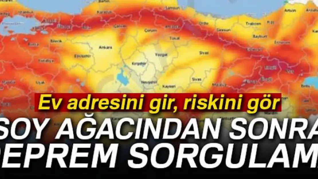 Deprem riski sorgulama açıldı! Yoğunluktan kilitlendi