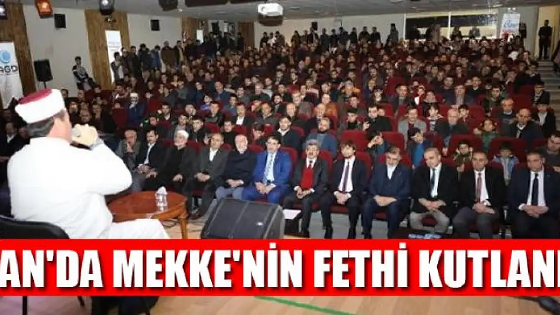 Van'da Mekke'nin fethi kutlandı