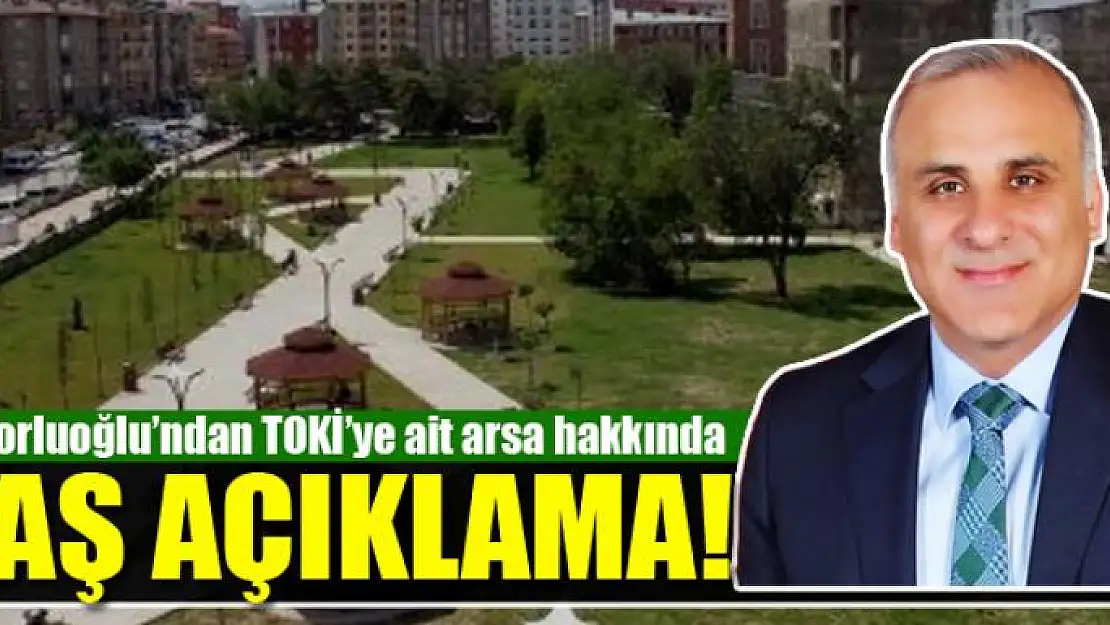 Vali Zorluoğlu'ndan o arsa hakkında flaş açıklama