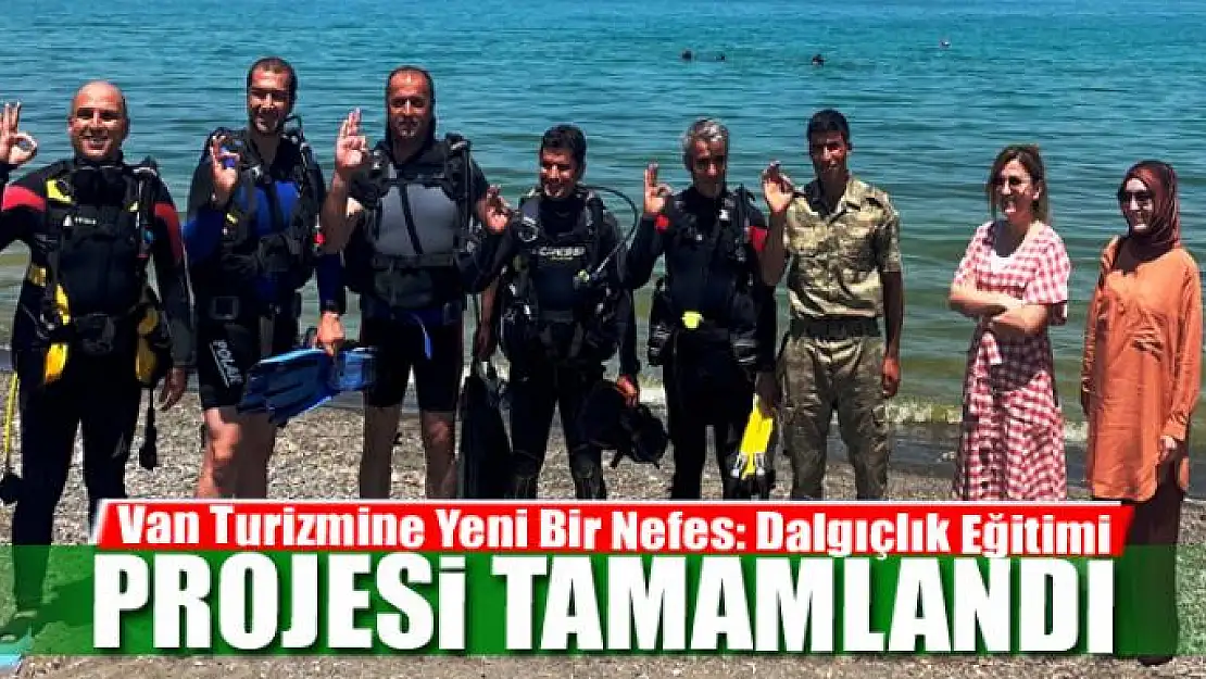 Van Turizmine Yeni Bir Nefes: Dalgıçlık Eğitimi projesi