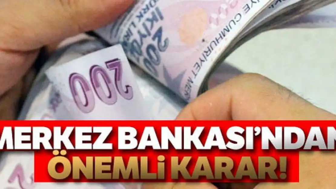 Merkez Bankası'ndan zorunlu karşılıklara ilişkin açıklama