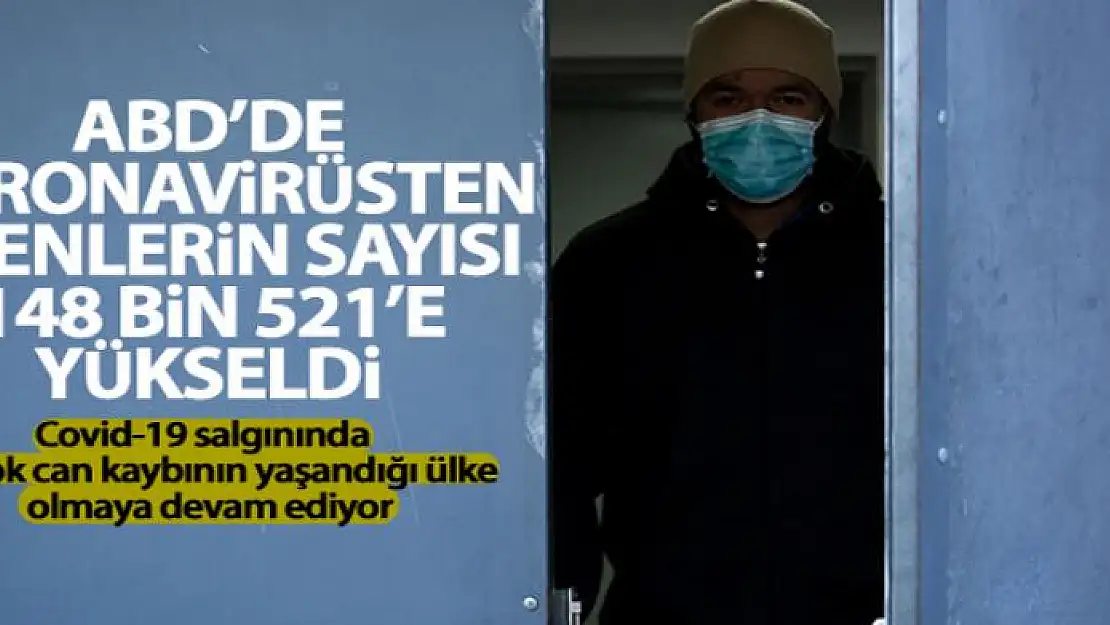 ABD'de korona virüsten ölenlerin sayısı 148 bin 521'e yükseldi