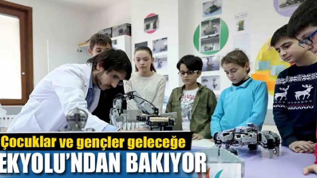 Çocuklar ve gençler geleceğe İpekyolu'ndan bakıyor