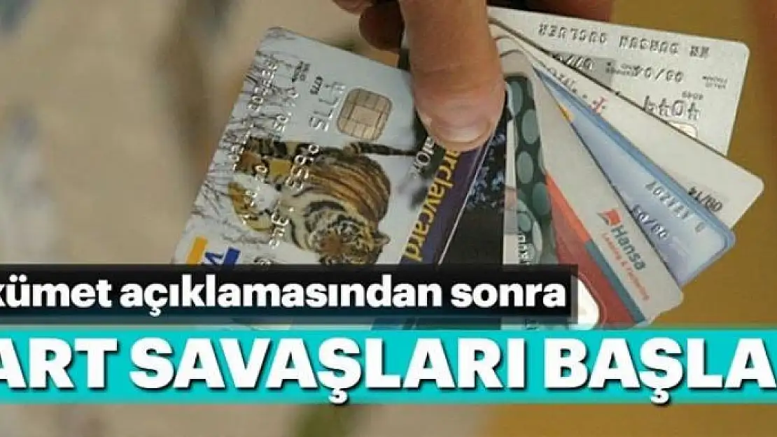 Kart savaşları başladı