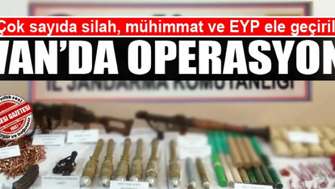 Van'da operasyon