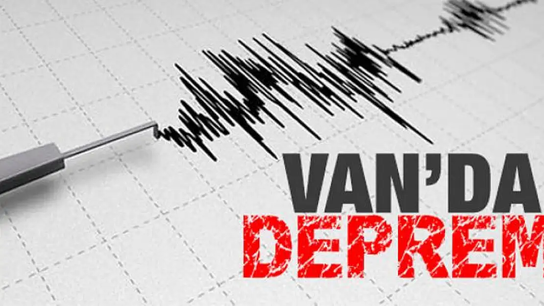 Van'da deprem