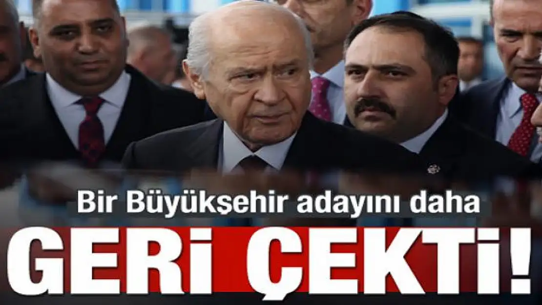 MHP, Aydın Büyükşehir Belediye Başkan Adayını geri çekti