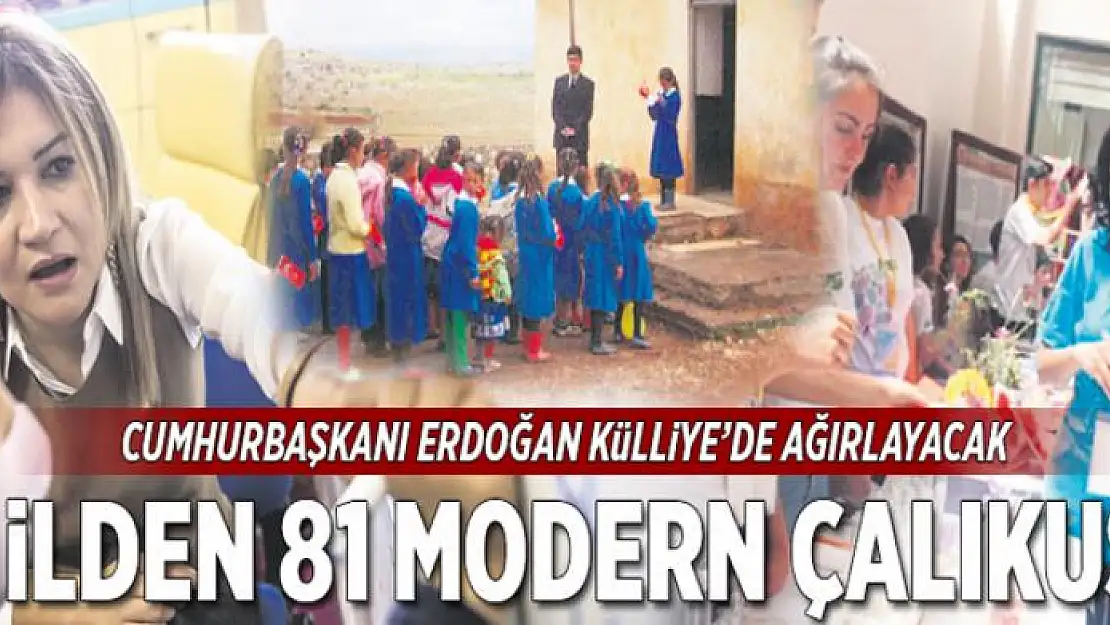 Külliye'nin konuğu 81 modern çalıkuşu