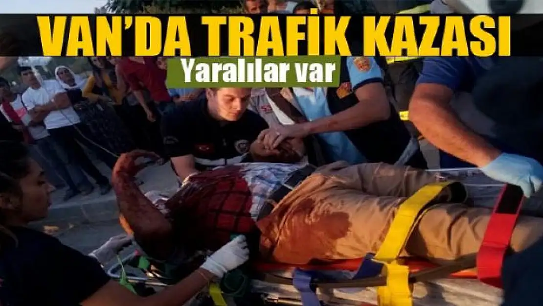 Van'da trafik kazası