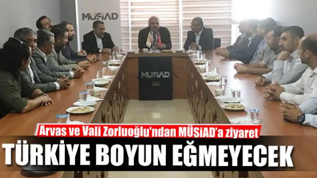 TÜRKİYE BOYUN EĞMEYECEK