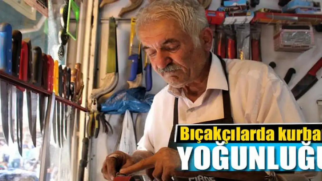 Bıçakçılarda kurban yoğunluğu