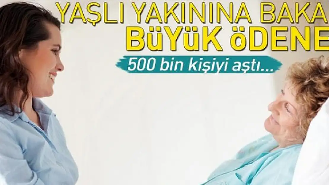 Evde yaşlı yakınına bakana bin 158 TL 